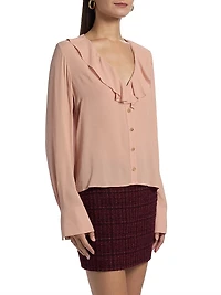 Kassy Satin Georgette Blouse