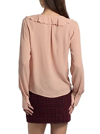 Kassy Satin Georgette Blouse