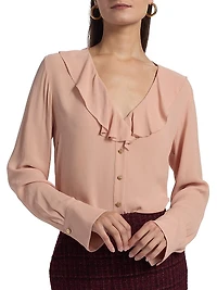 Kassy Satin Georgette Blouse