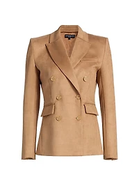 Arielle FauxSuede Boyfriend Blazer