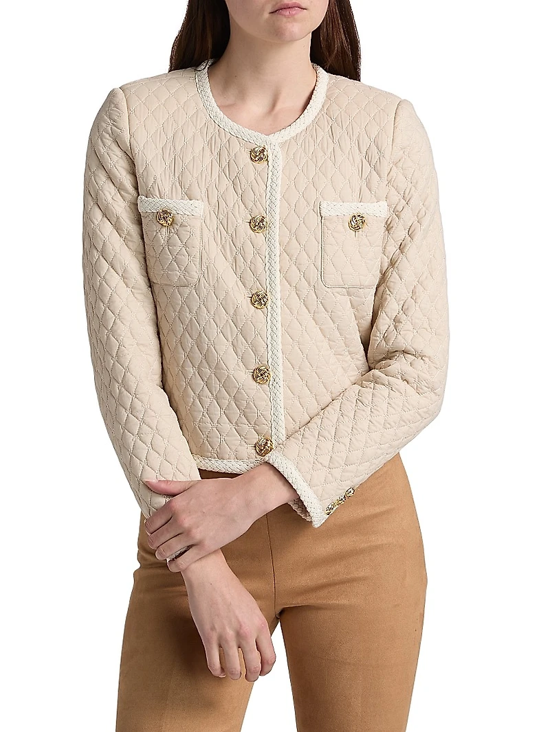 Everie Regular-Fit Quilted Jacket