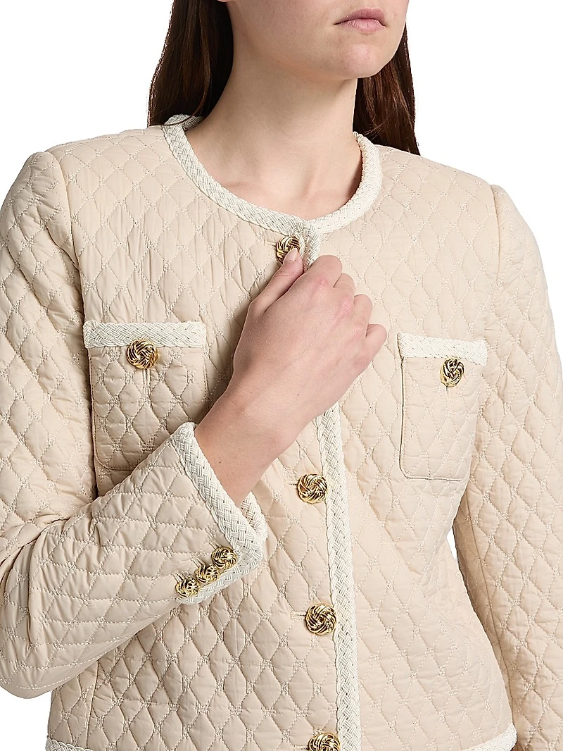 Everie Regular-Fit Quilted Jacket