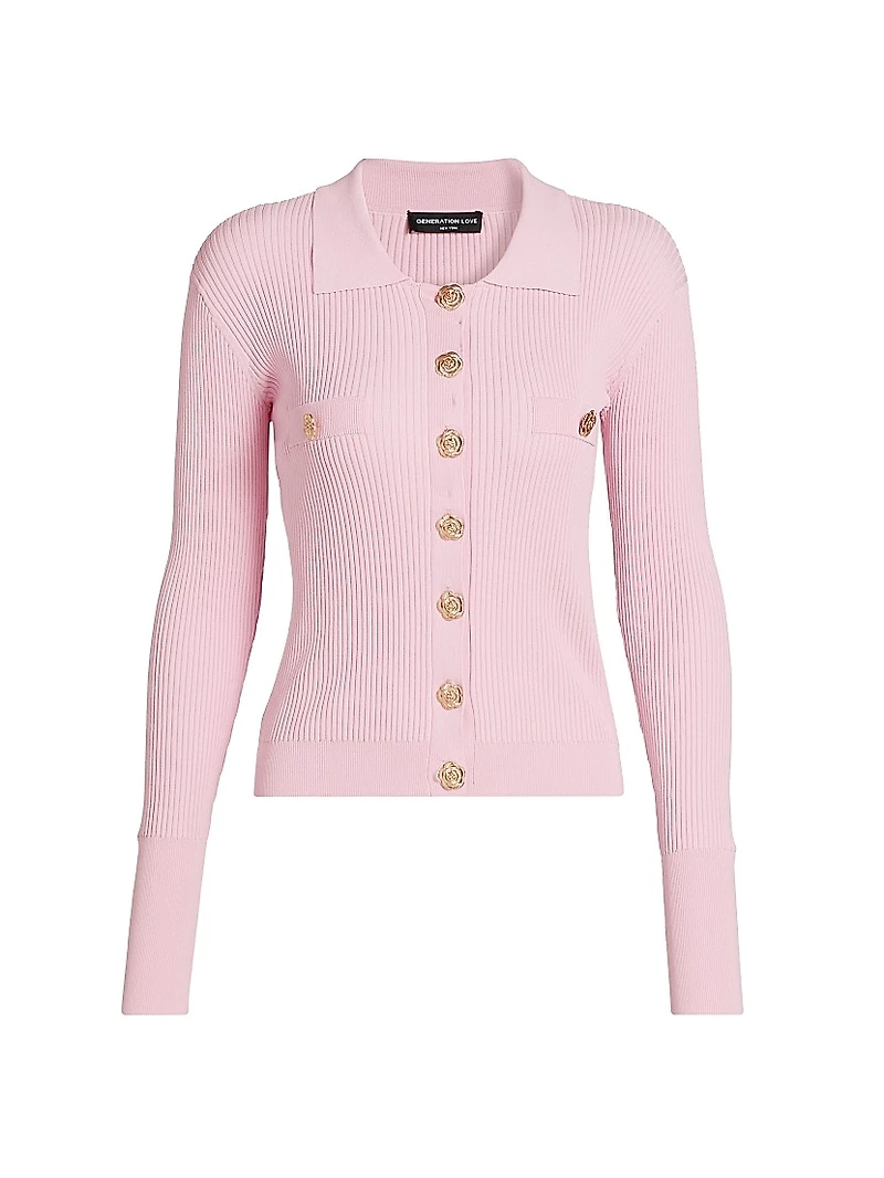 Carter Rib-Knit Cardigan