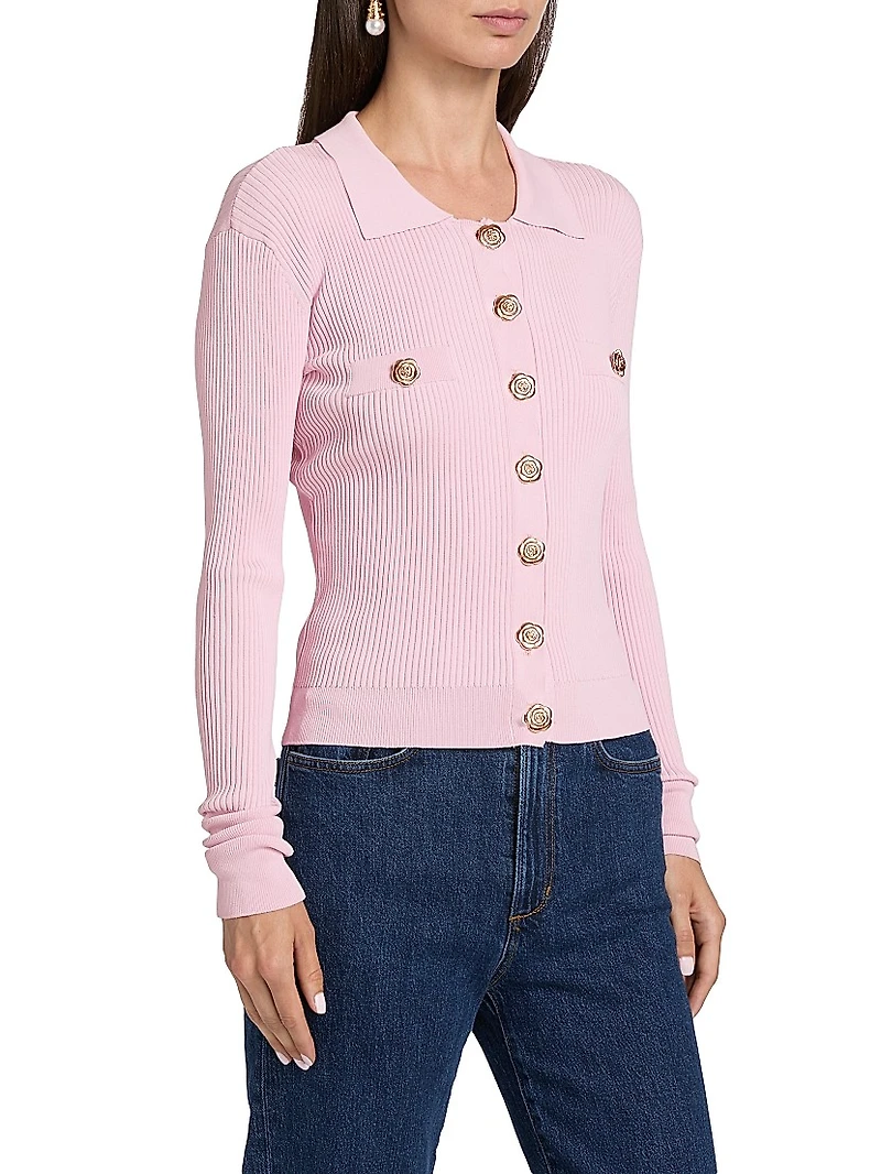 Carter Rib-Knit Cardigan