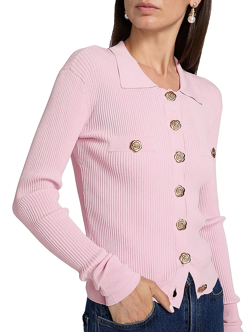 Carter Rib-Knit Cardigan