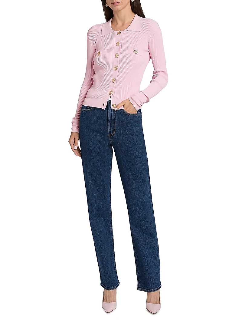 Carter Rib-Knit Cardigan