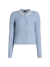 Clove Alpaca-Blend Cardigan