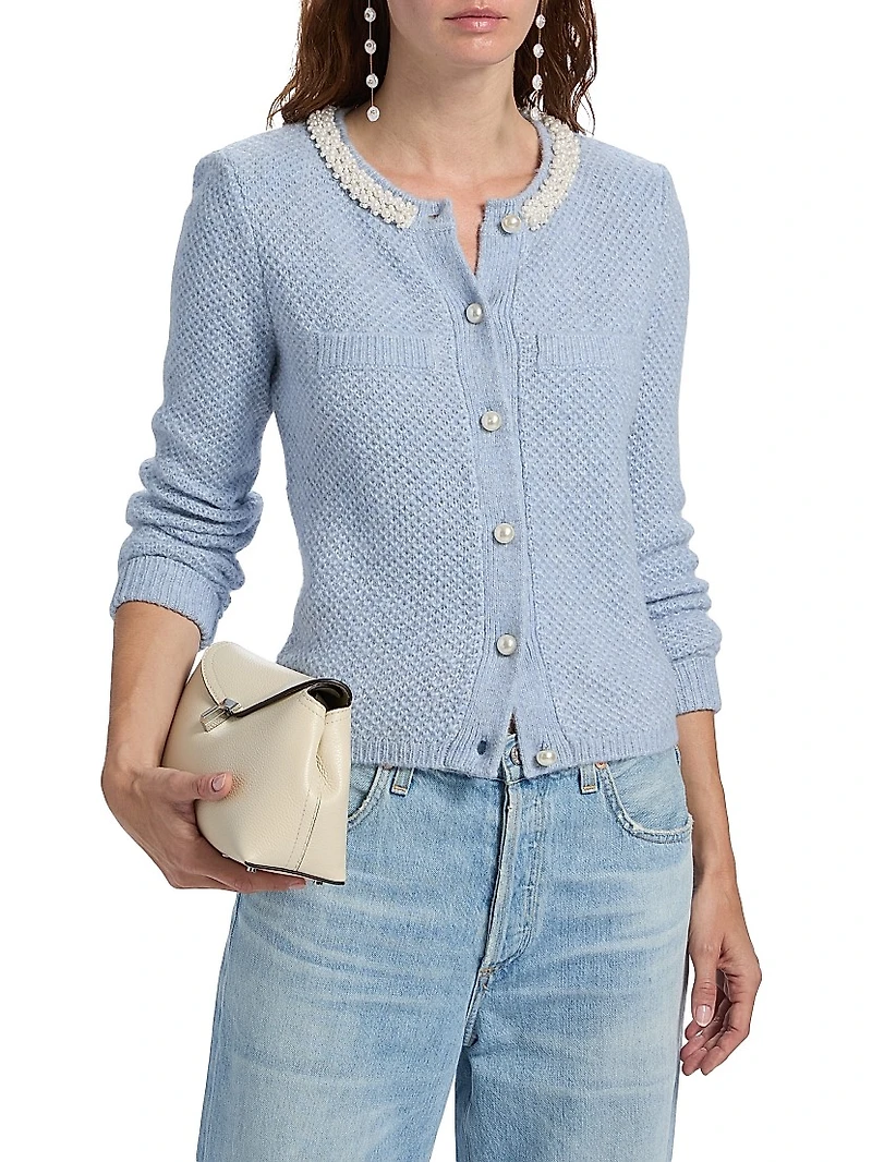 Clove Alpaca-Blend Cardigan