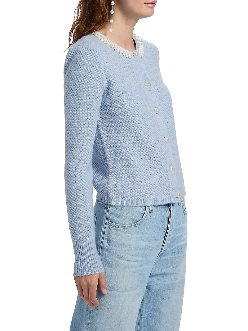 Clove Alpaca-Blend Cardigan
