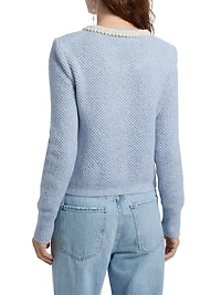 Clove Alpaca-Blend Cardigan