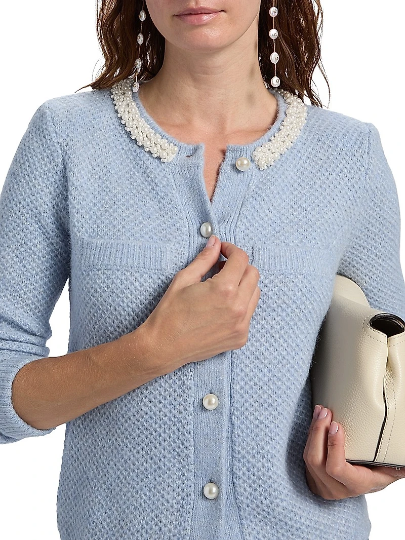 Clove Alpaca-Blend Cardigan