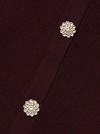 Miriam Rib-Knit Cardigan