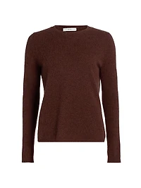 Cashmere-Silk Crewneck Sweater