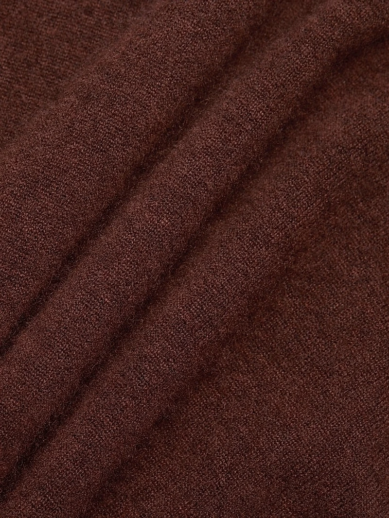 Cashmere-Silk Crewneck Sweater