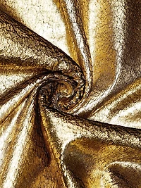 Metallic Velvet Midi-Skirt
