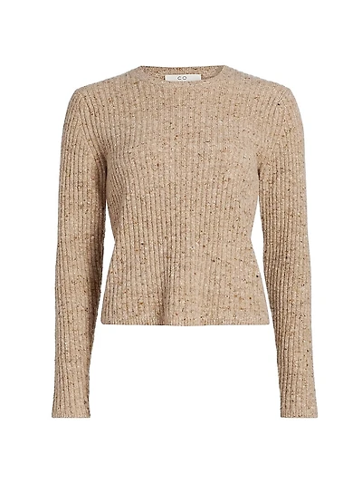 Wool-Blend Crewneck Sweater