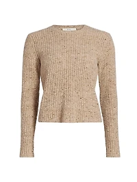 Wool-Blend Crewneck Sweater