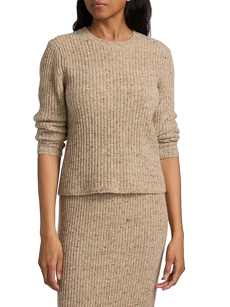 Wool-Blend Crewneck Sweater