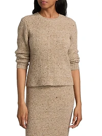 Wool-Blend Crewneck Sweater