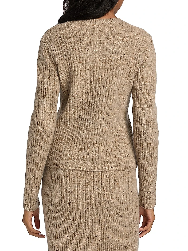 Wool-Blend Crewneck Sweater
