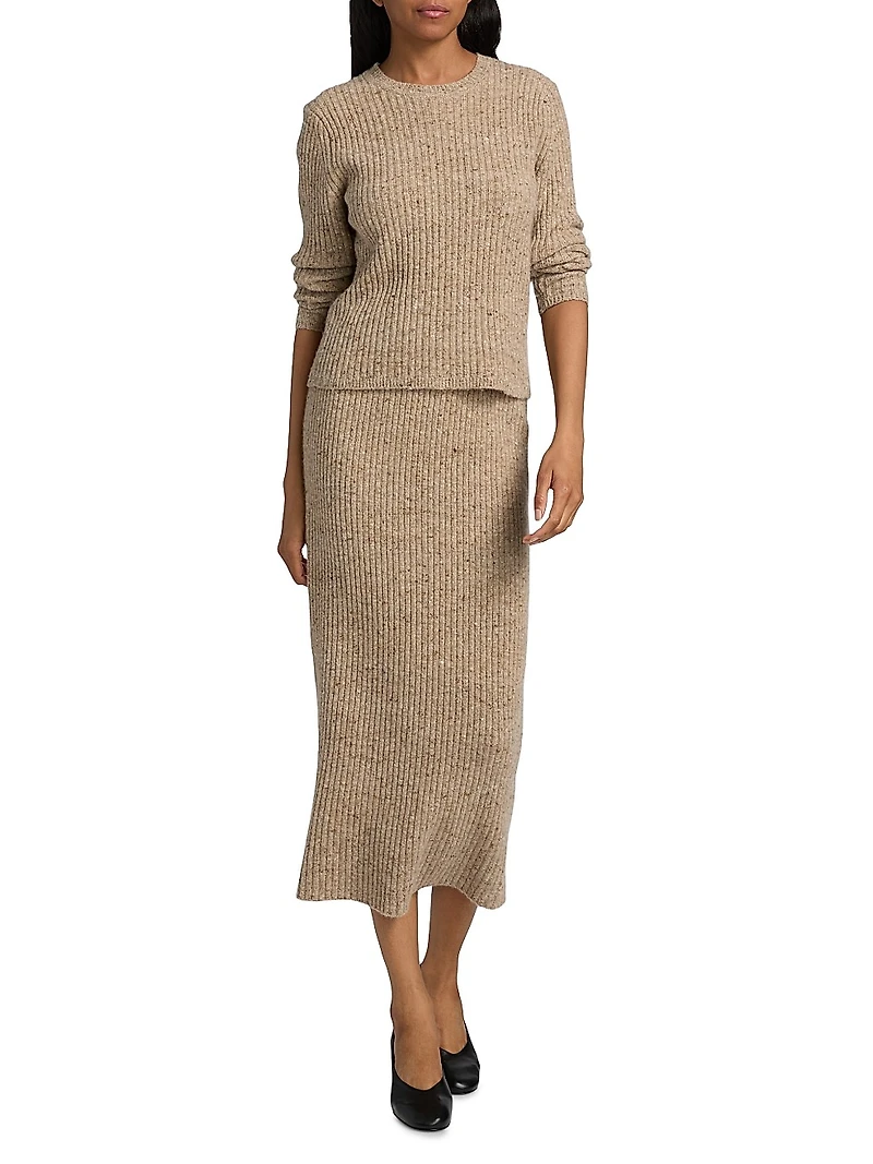 Wool-Blend Crewneck Sweater