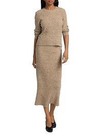 Wool-Blend Crewneck Sweater