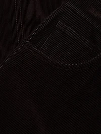 Cotton Corduroy Midi-Skirt