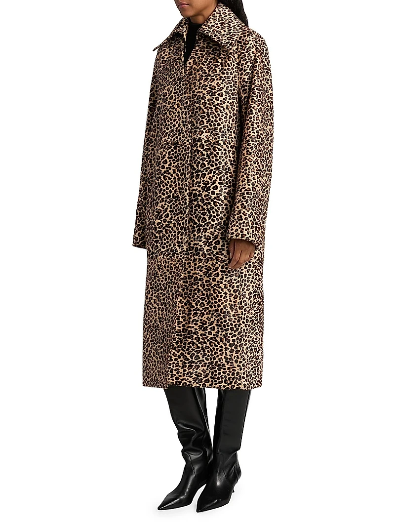 Cheetah Calf Hair Coat