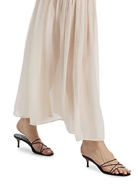 Chandra Two-Tone Maxi Dress