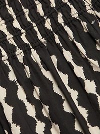 Alessa Geometric Midi-Skirt