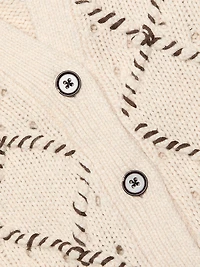 Isla Puff-Sleeve Cardigan