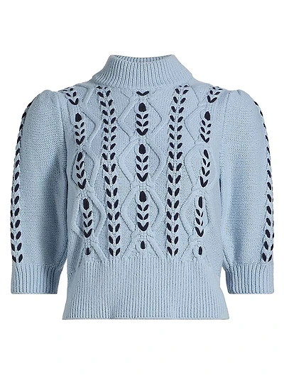 Addy Open-Knit Sweater