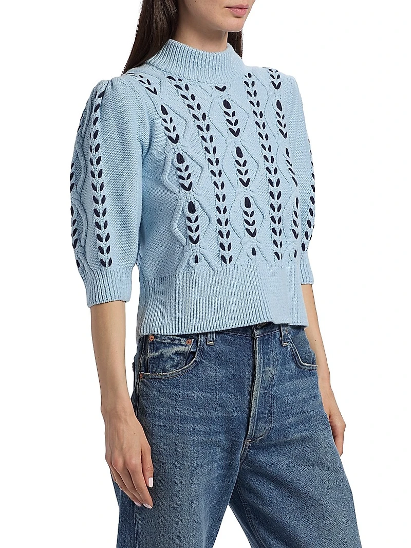 Addy Open-Knit Sweater