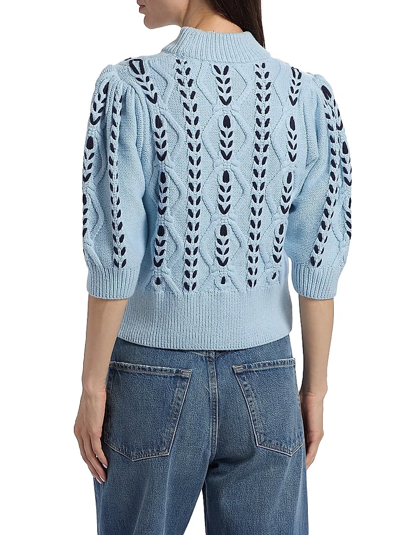 Addy Open-Knit Sweater