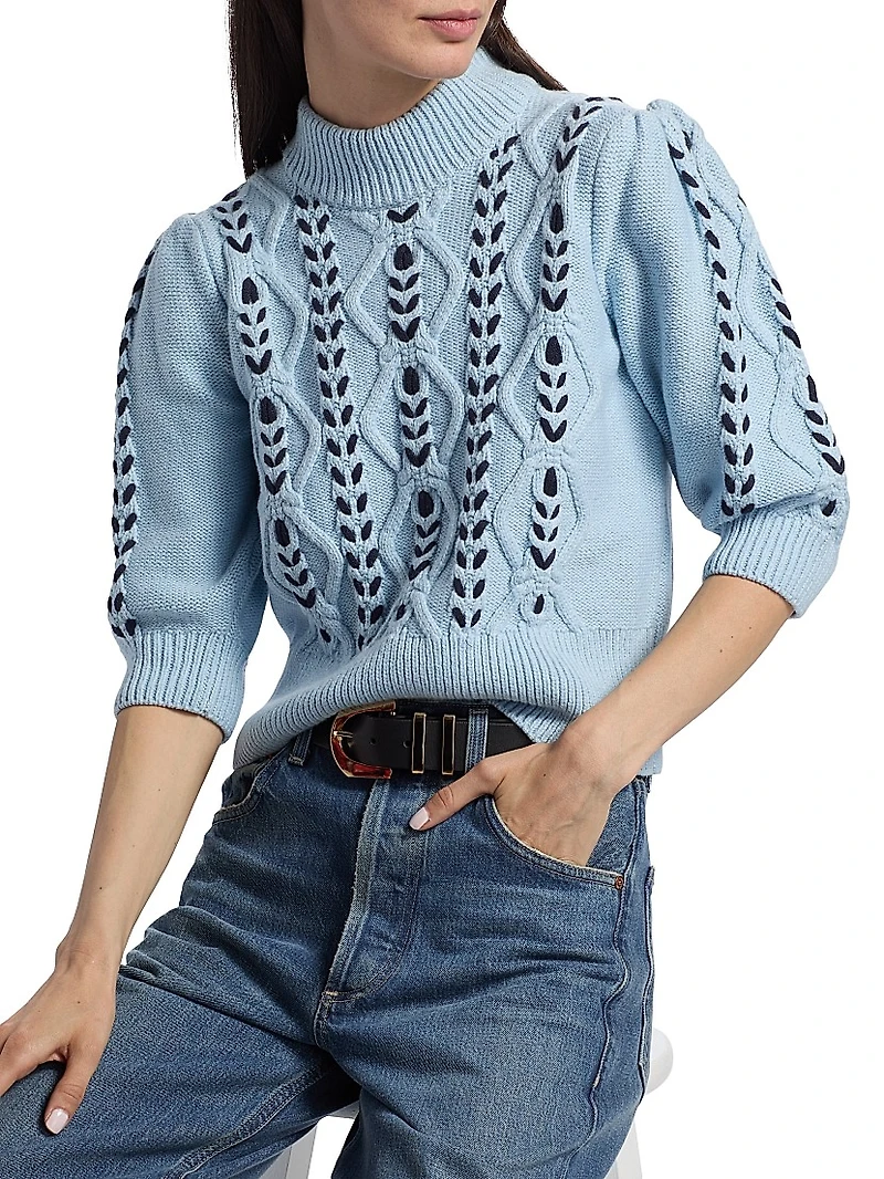 Addy Open-Knit Sweater