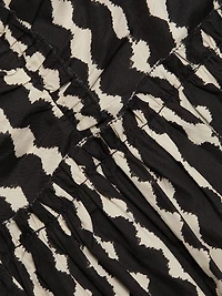 Cali Geometric Flutter Top