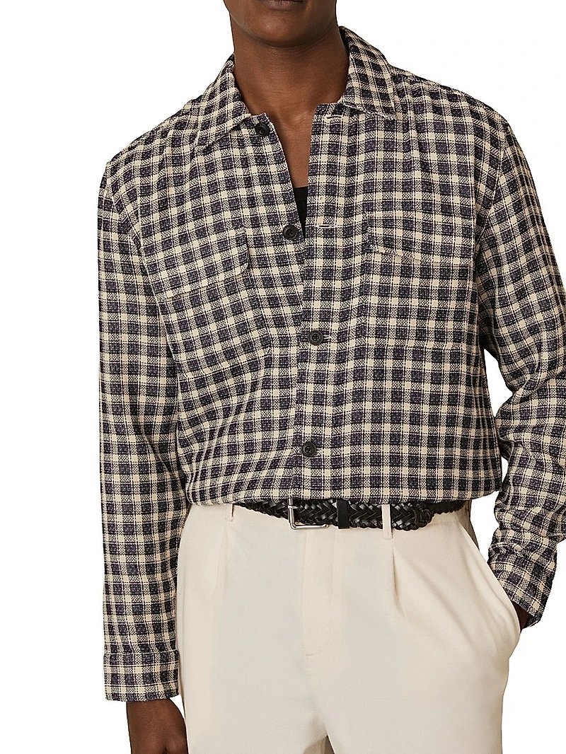 Ribona Plaid Overshirt