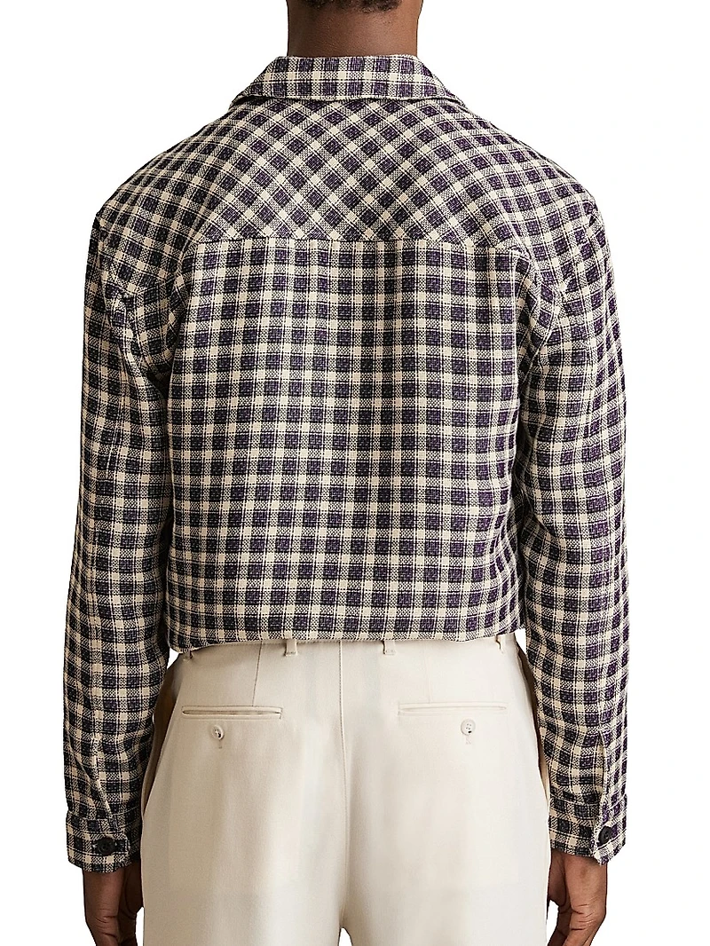 Ribona Plaid Overshirt