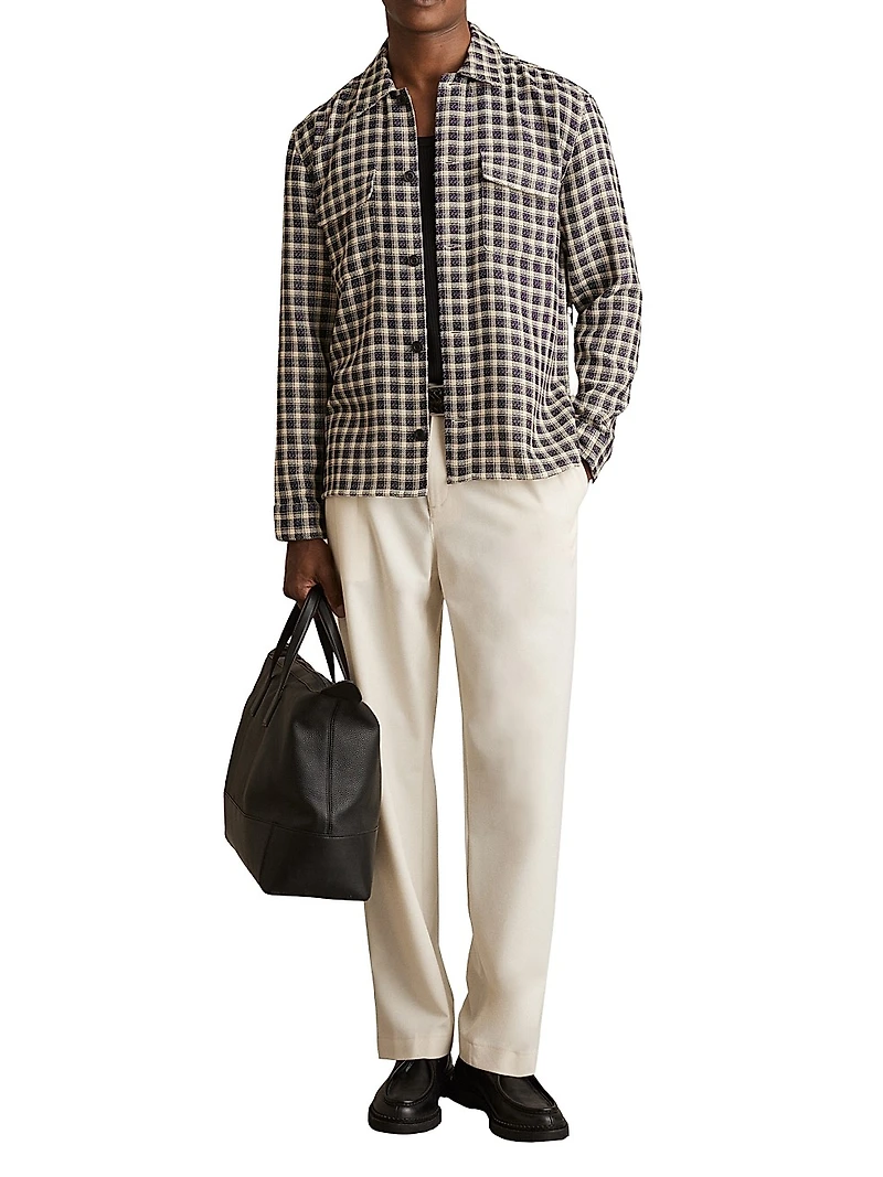 Ribona Plaid Overshirt