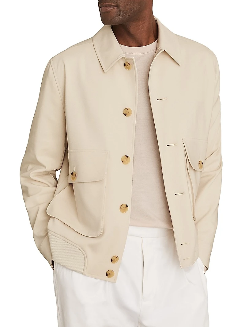 Barry Short Jersey Jacket
