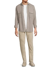 Forsithe Textured Melange Overshirt