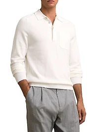 Clinton Long-Sleeve Polo Shirt