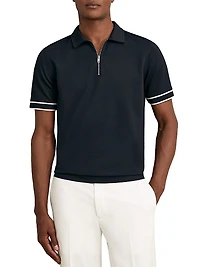 Zain Half-Zip Polo Shirt