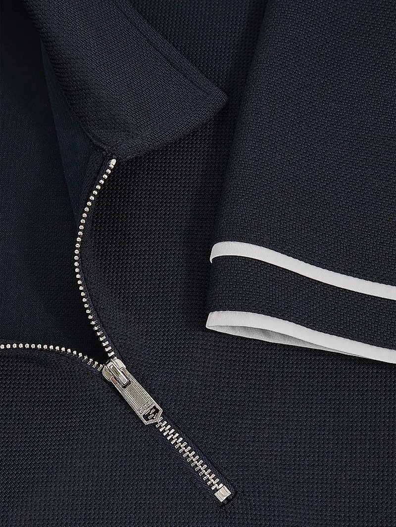 Zain Half-Zip Polo Shirt