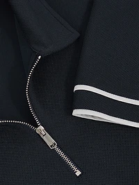Zain Half-Zip Polo Shirt