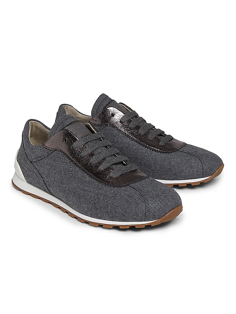 Wool Low-Top Sneakers