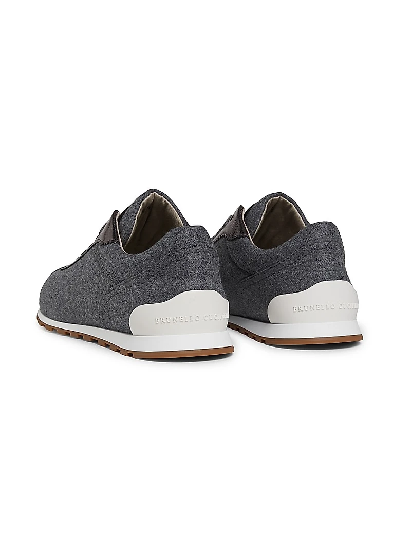 Wool Low-Top Sneakers