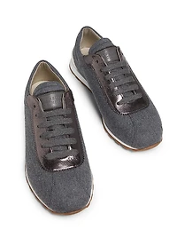 Wool Low-Top Sneakers