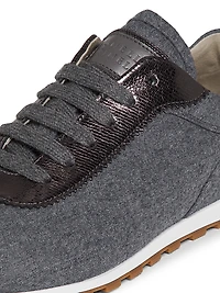 Wool Low-Top Sneakers