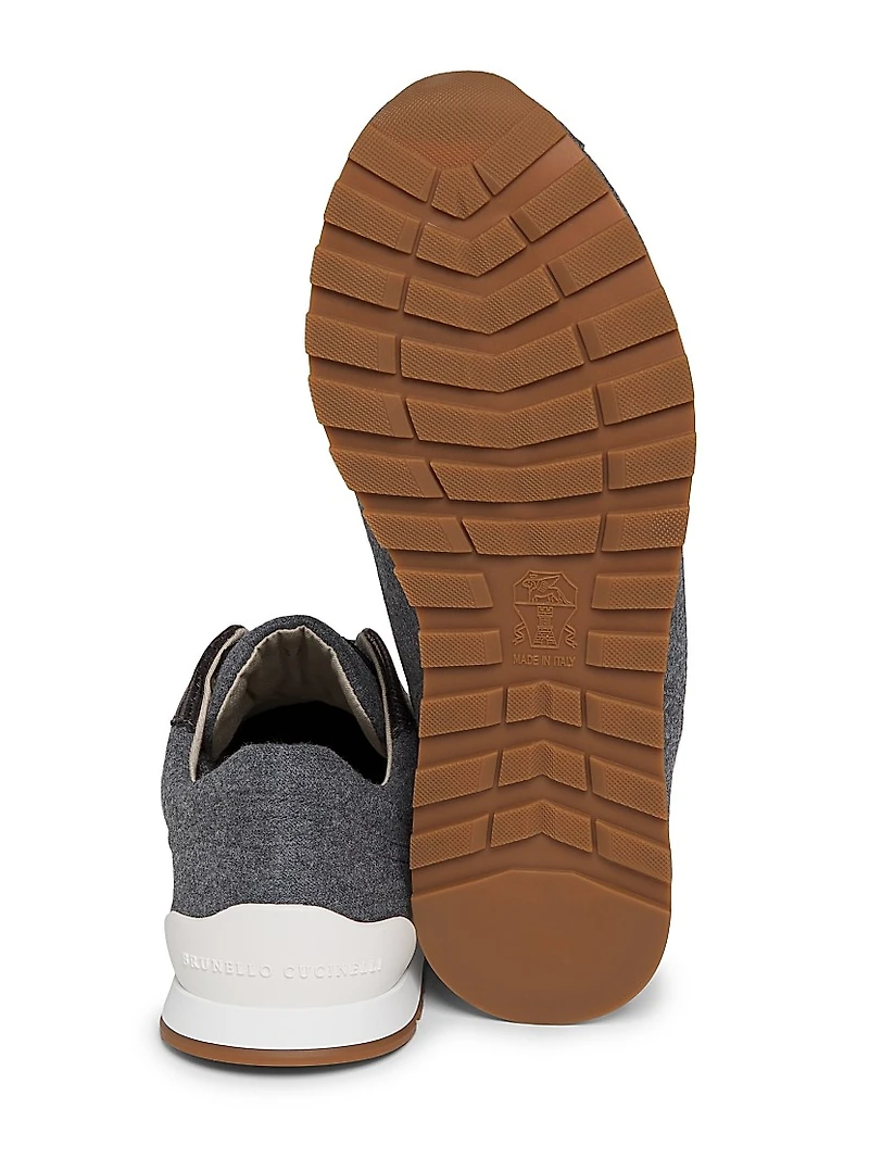 Wool Low-Top Sneakers